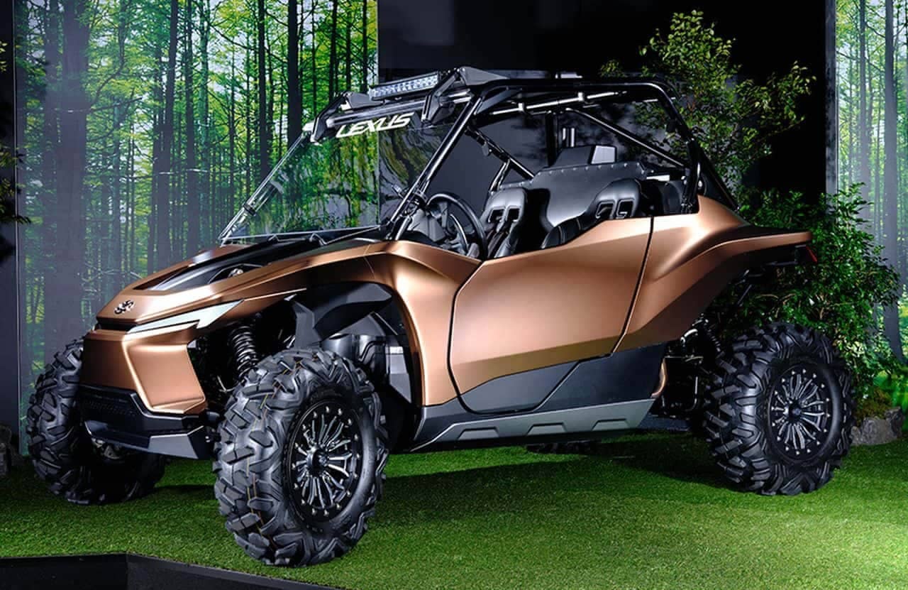 LEXUSが水素エンジンを搭載したオフロード車「ROV Concept」を東京オートサロンに出展 ― 発電するのではなく水素を燃焼させて走る