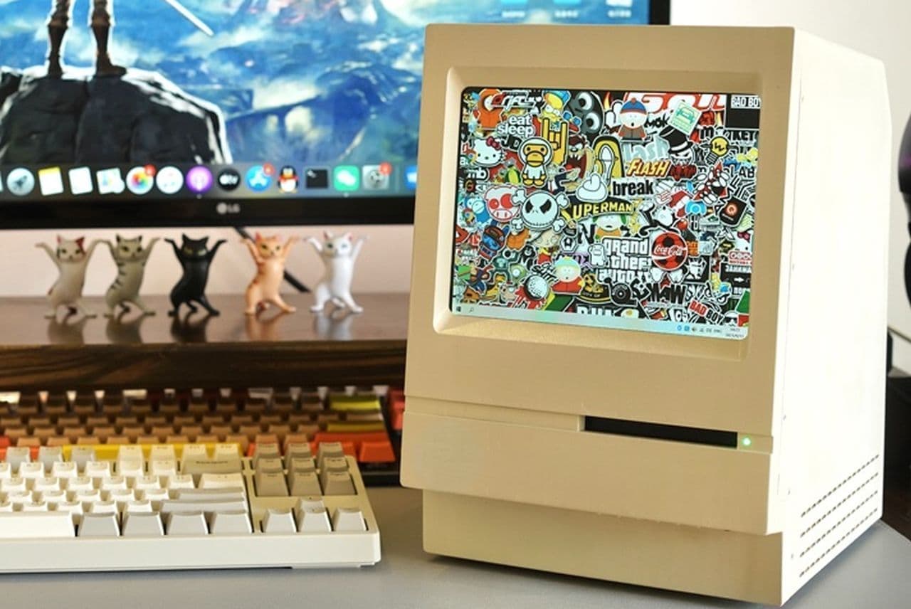 Macintosh型Windows PC販売中！ 外観は1984年のMacintoshだけど中身は 