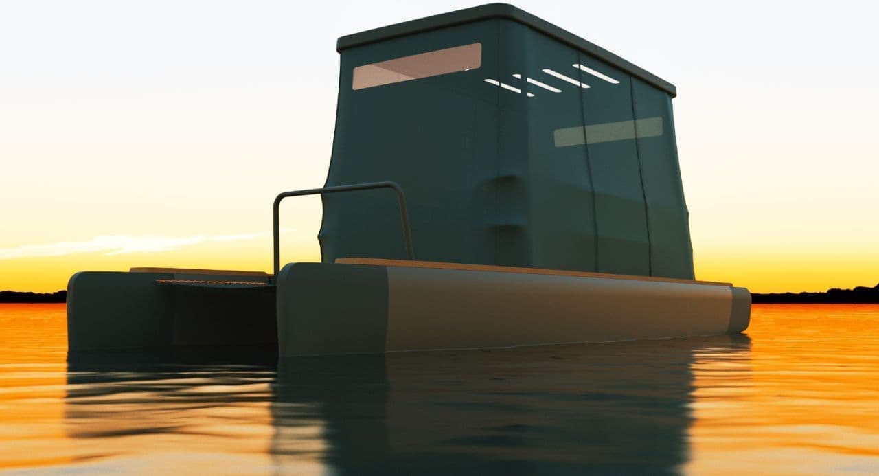水上のキャンピングカーPol Boat「Lux」 水面に近い場所で“車中泊”を楽しむ