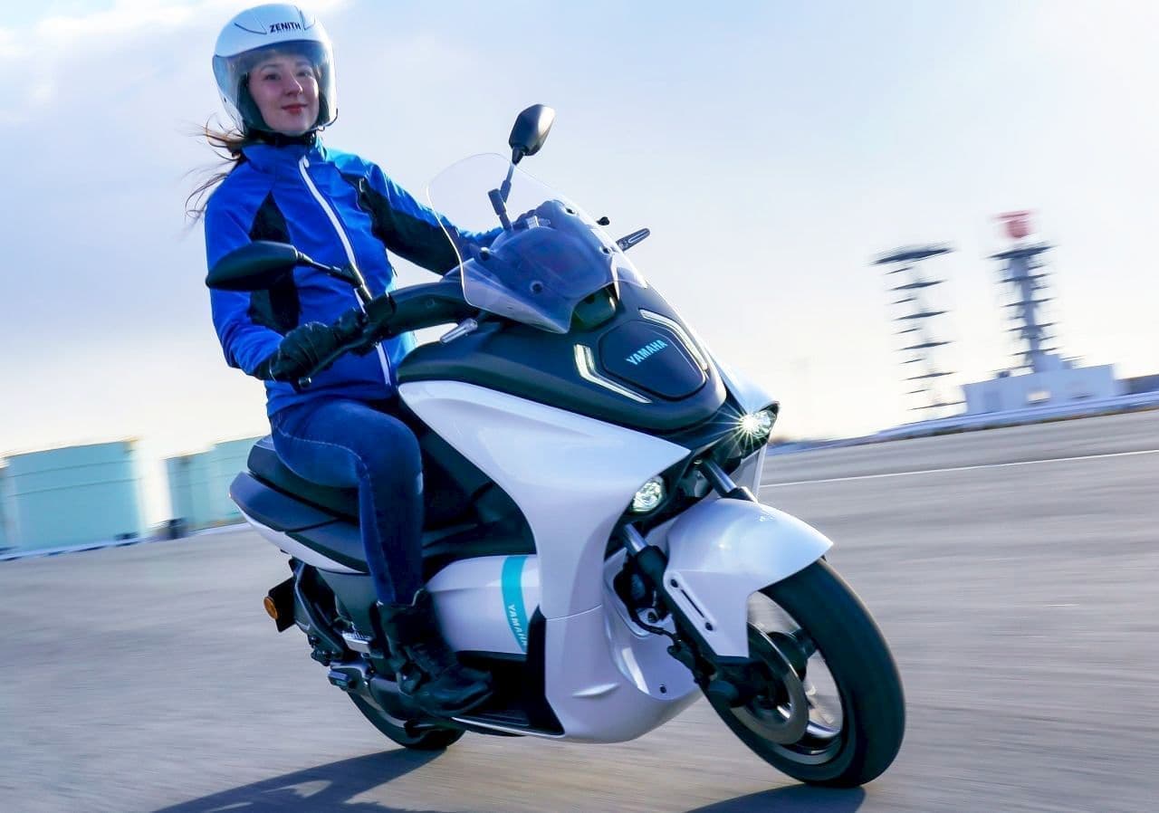 ヤマハが電動スクーター「E01」のリースを7月開始 原付二種電動バイクの市場受容性をs探る実証実験として