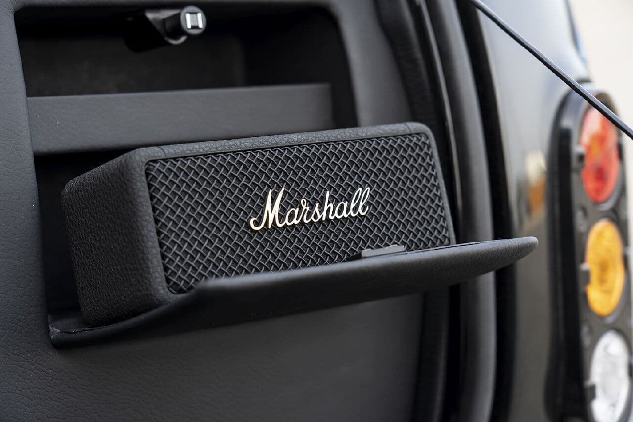 Marshallの60周年を記念したMINI「MINI Remasterd Marshall Edition」