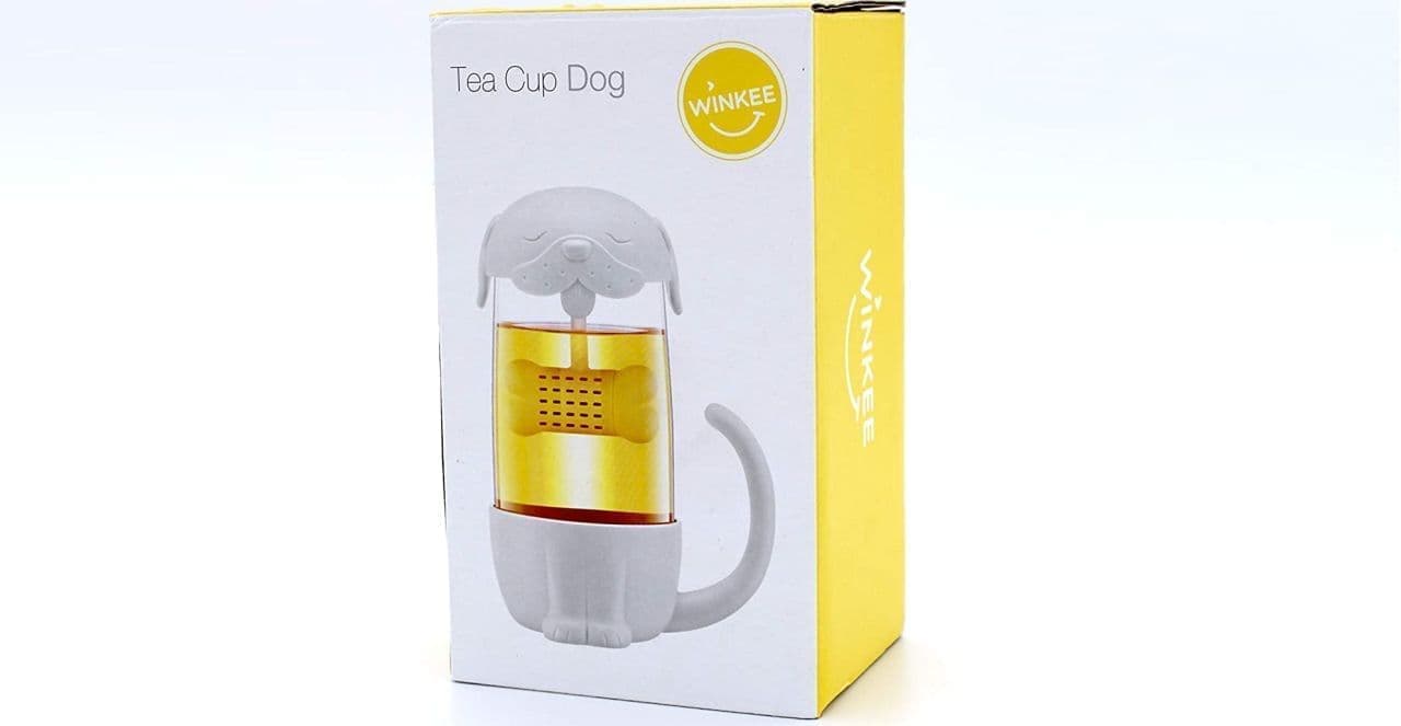 犬が好きで紅茶も好き！そんな人向けの「ティーカップドッグ」 骨型ティーインフューザー付き