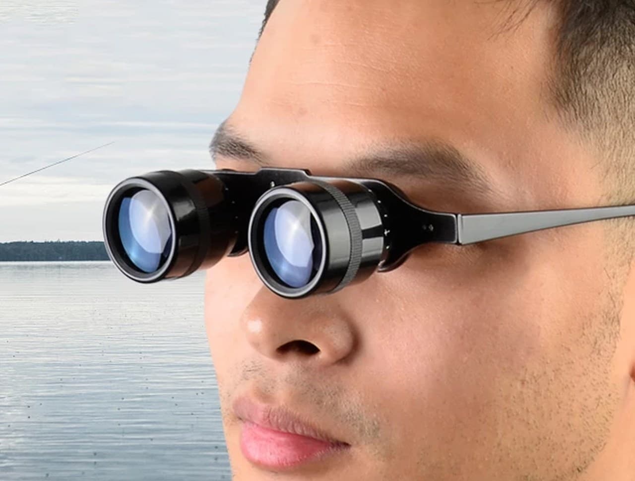 メガネみたいな双眼鏡 ハンズフリーで（ちょっとだけ）遠くが見える釣りにも便利なアイディアグッズ