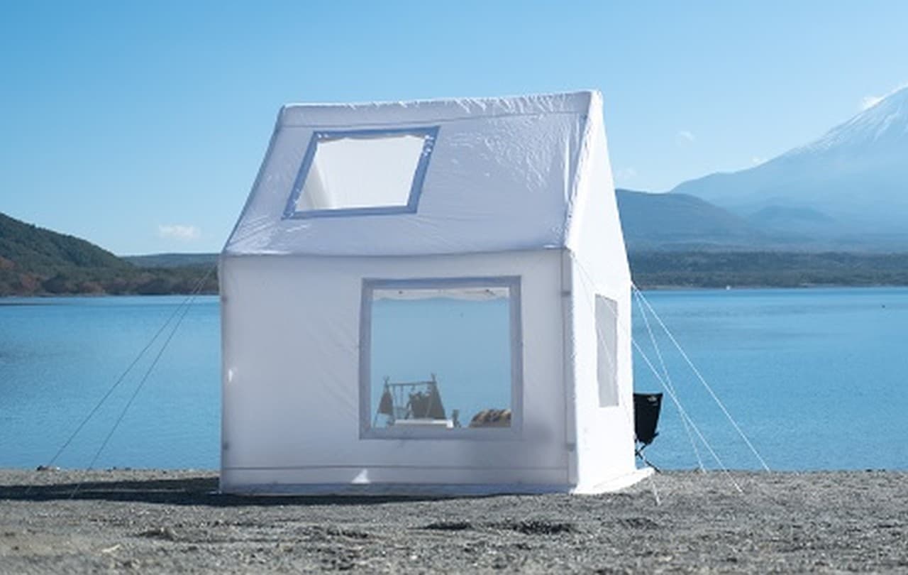 テントは空気の建築物 ポータブルエアテント「AirArchitecture」が蔦屋家電＋で展示中