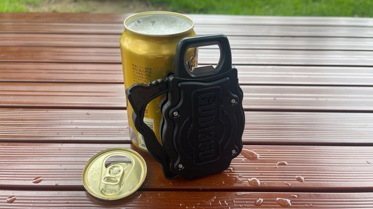 缶ビールを“グラス飲み” 缶の上蓋を外せる「丸ごと缶オープナー「GUBI360 2.0」がMakuakeに登場