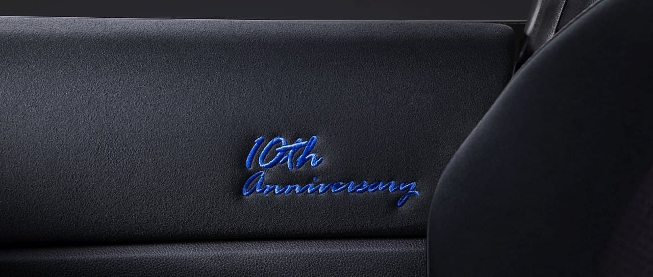 SUBARU「BRZ」の10周年を記念した特別仕様車「S “10th Anniversary Limited”」を
