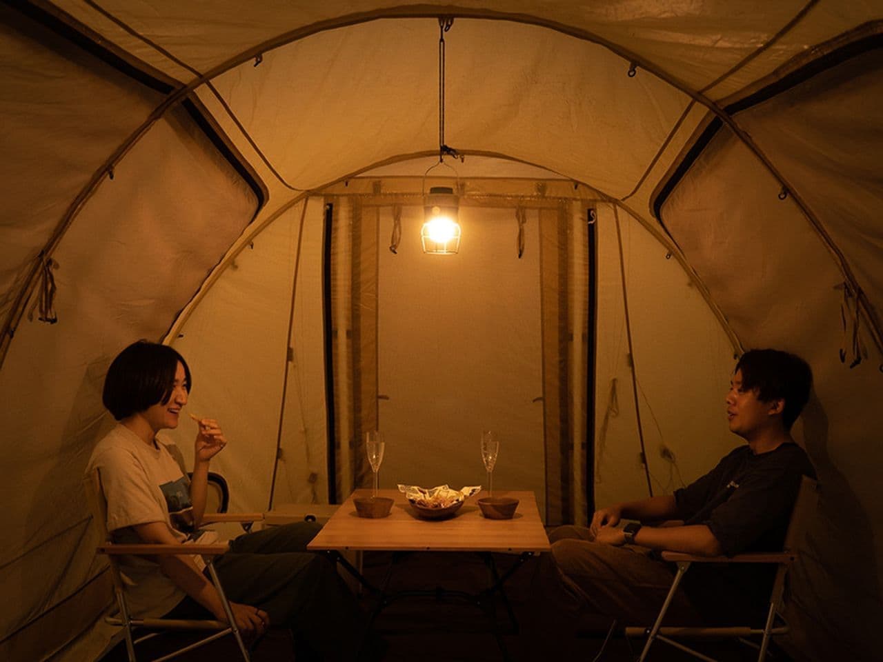 キャンプ用ランタン「オシリピッカリーノ3世」DODから発売 ビンテージランタンの雰囲気と最新機能を融合
