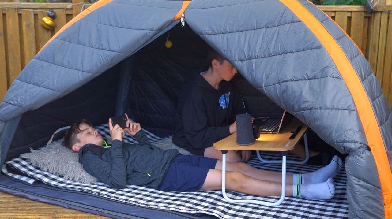 部屋の中でもキャンプ場でもボッチになれるテント「Crucoon」 Crua Outdoorsの持つ遮音・遮光・断熱に関する技術を注ぎ込んで開発