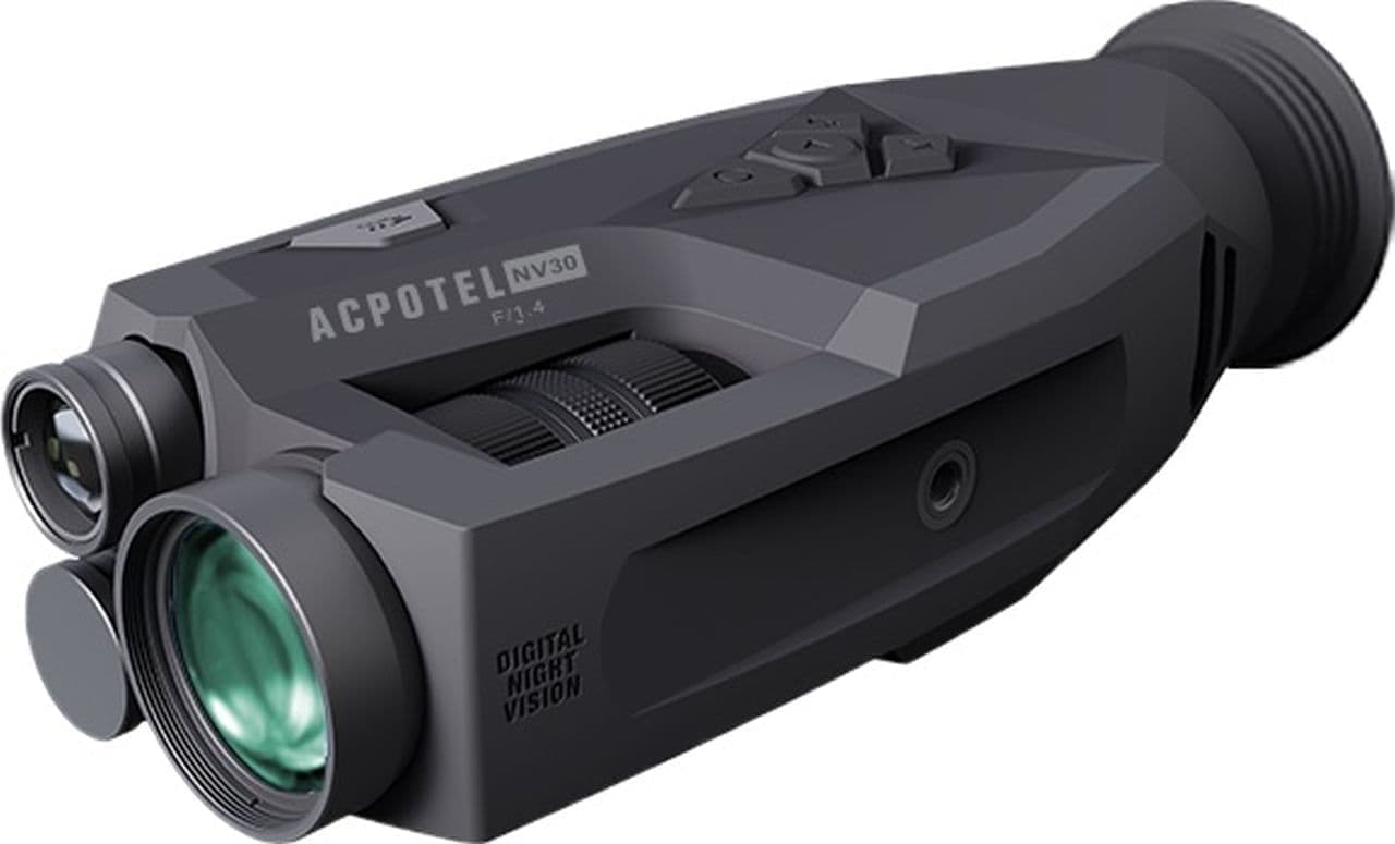 ナイトビジョン機能付きの単眼鏡ACPOTEL「NV30」 夜間でも500メートル先の動物を観察できる