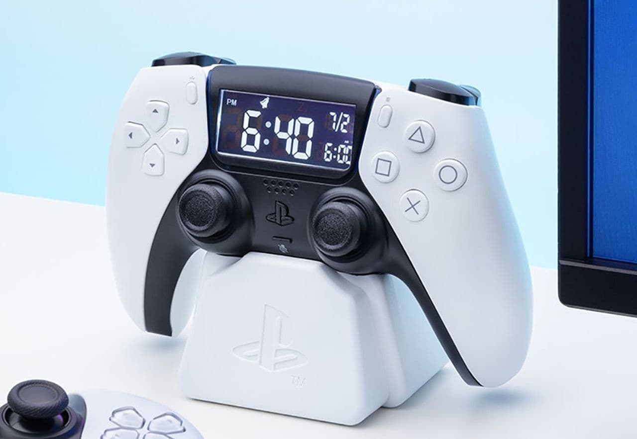 PlayStation 5 コントローラー型の目覚まし時計「PlayStation 5