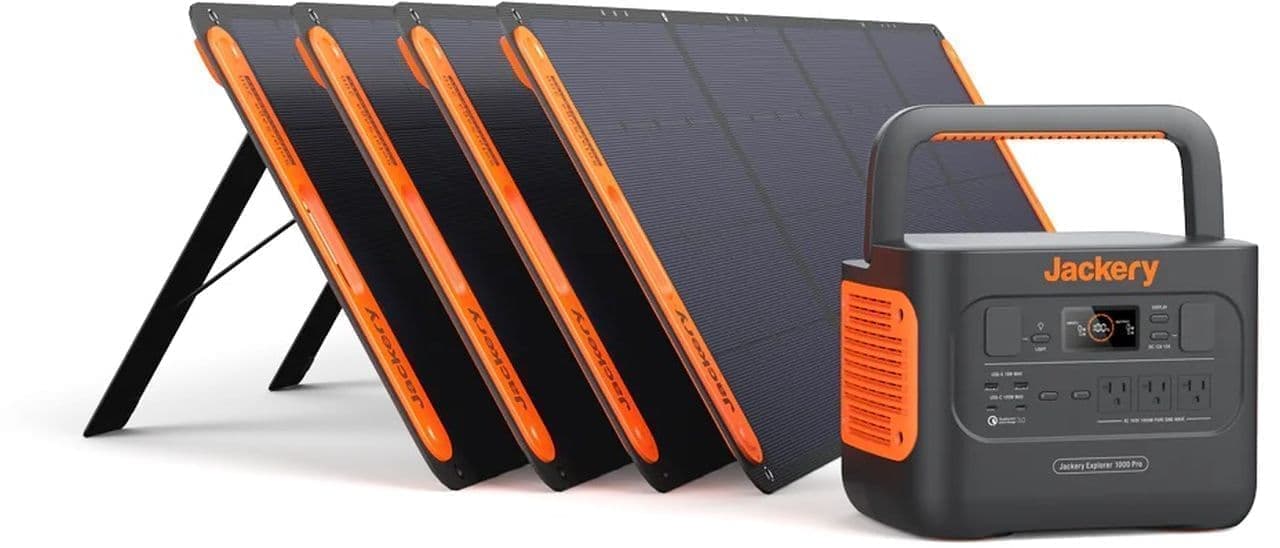 ソーラーパネルで最短1.8時間でフル充電できるポータブル電源「Jackery Solar Generator 1000 Pro」予約受付開始