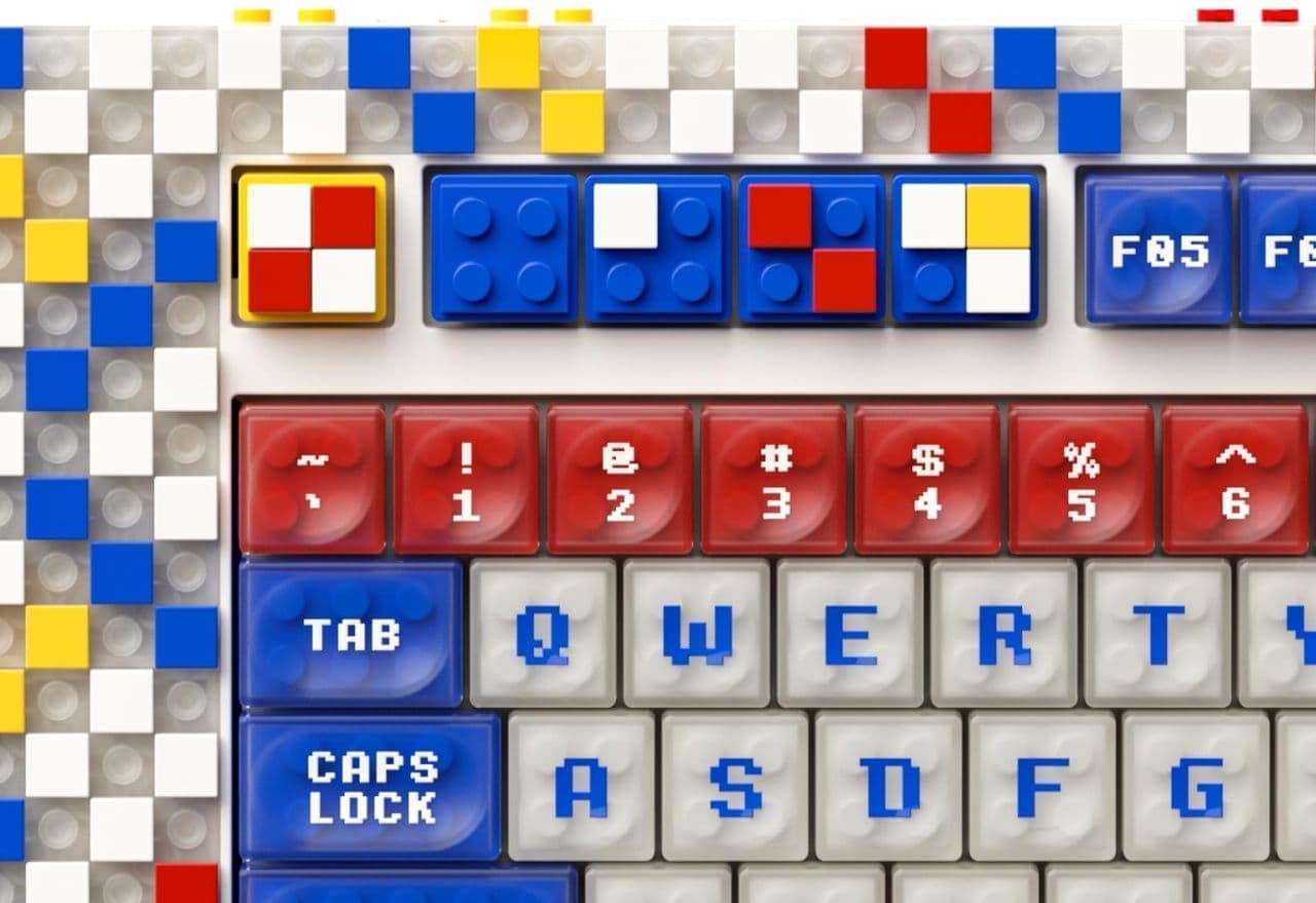 LEGOでデコれるキーボード MelGeek「Pixel Keyboard」