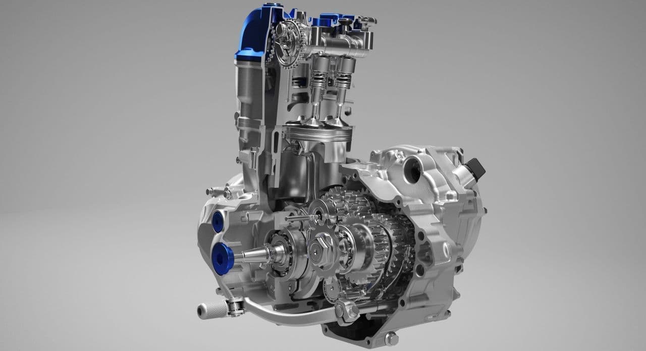 ヤマハ モトクロス競技用「YZ450F」を5年ぶりにフルモデルチェンジ － レブリミット500r/minアップの新設計エンジン搭載