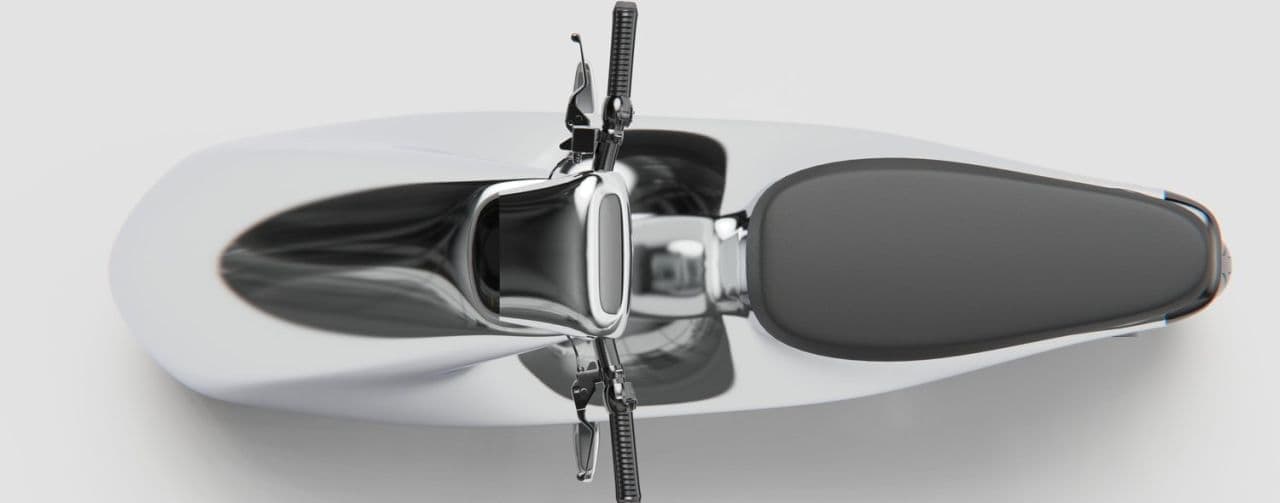 Bandit9がリキッドメタル風エクステリアの電動スクーター「Nano」を発表
