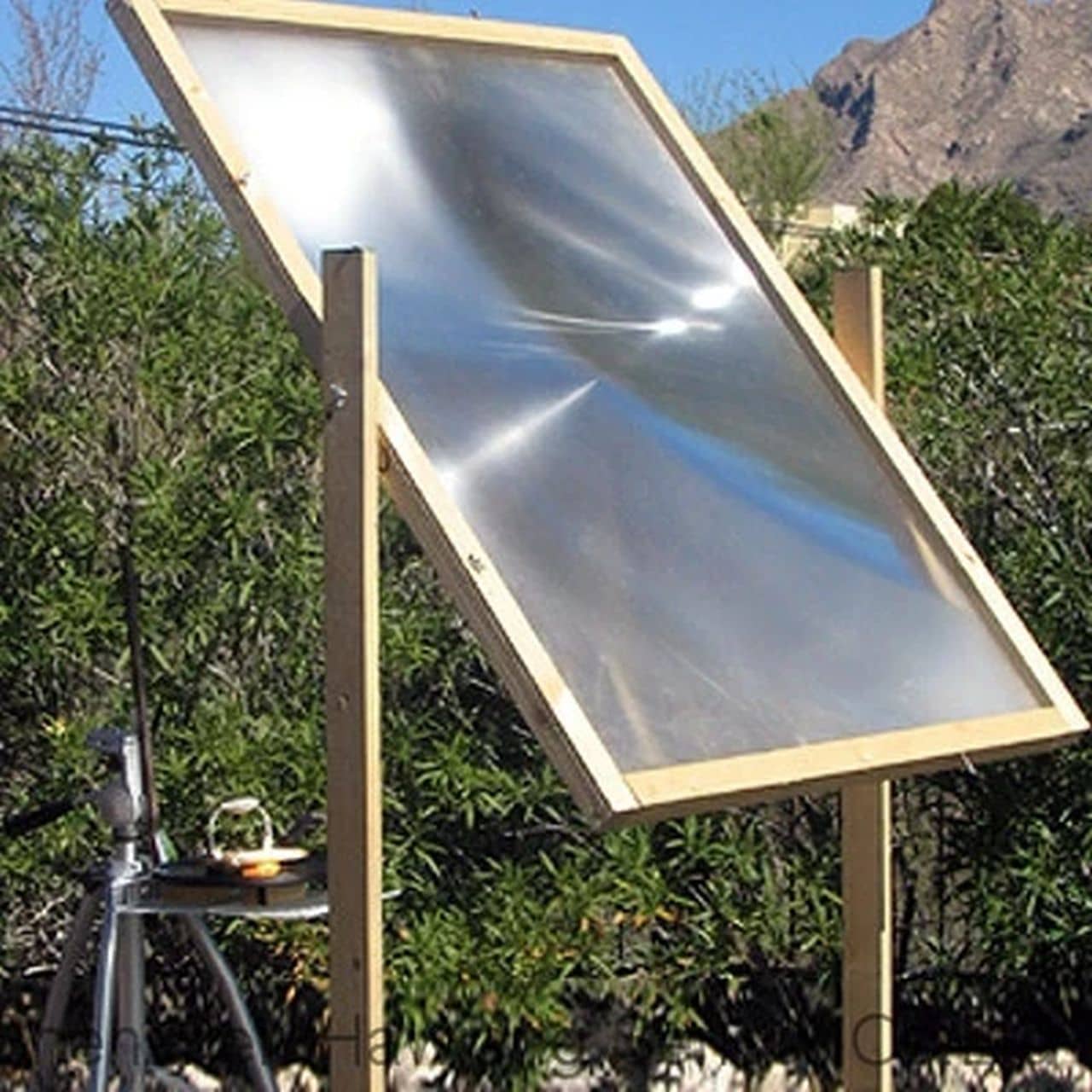 太陽光で1,000度の熱を発生する直径1メートルのフレネルレンズHW-F1000シリーズ