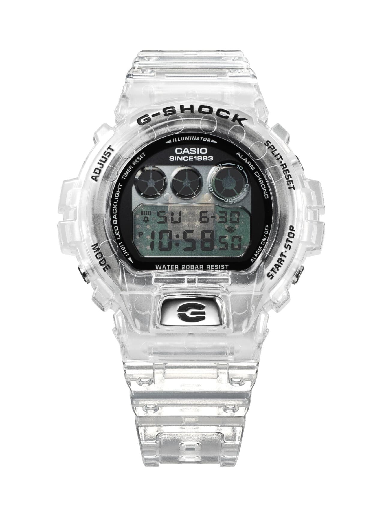 G-SHOCK「CLEAR REMIX（クリア リミックス）」DW-6940RX