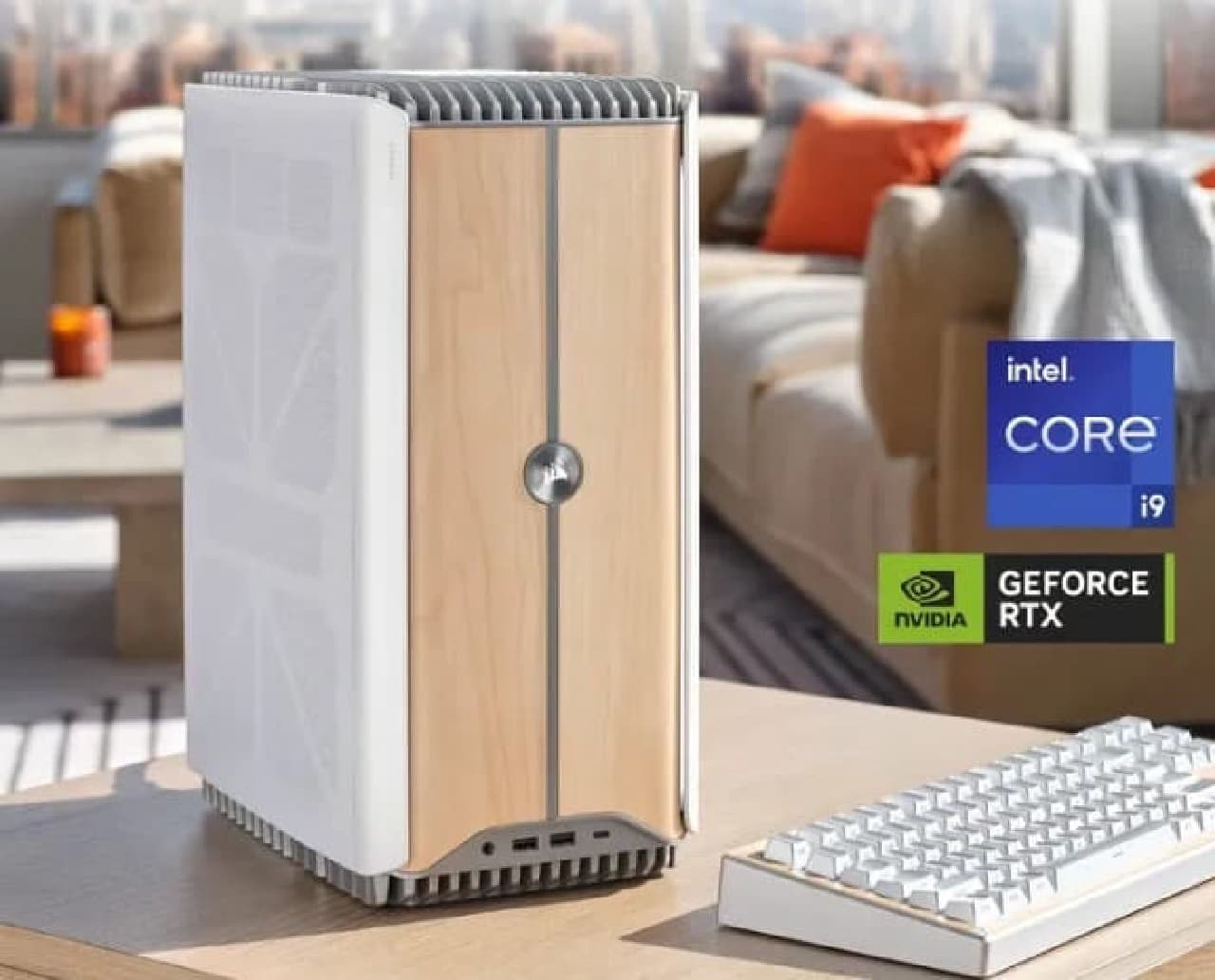 木製パソコンi500