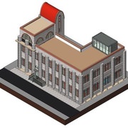 下関市が大正時代の建築物「田中絹代ぶんか館」を 3D モデル化