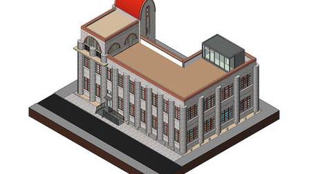 下関市が大正時代の建築物「田中絹代ぶんか館」を 3D モデル化