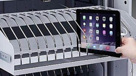 食洗機、じゃなくて充電器--48台まとめて充電する iPad・タブレット保管庫
