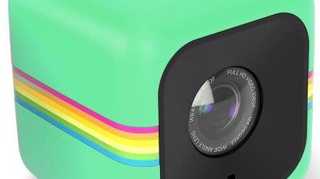 アクションカメラ「Polaroid Cube」がWi-Fiを内蔵、スマートフォンと連携