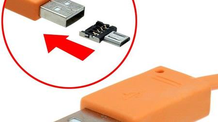 USB端子をmicroUSBに変換するアダプタを販売―スマートフォンでキーボードやマウスが使える