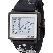 ムーミンも大人っぽく--電子ペーパー腕時計「Smart Canvas」の新モデル