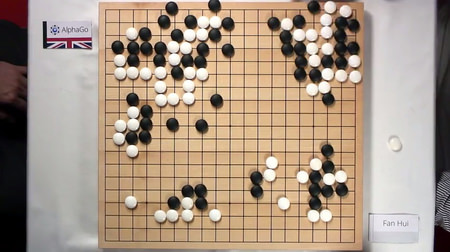 グーグルの「囲碁を打つ人工知能」、プロ棋士に勝利と発表