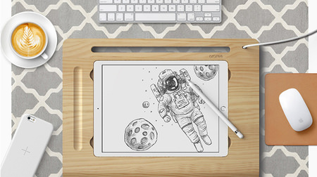 iPad Proをキャンバスにする作業台「フラットボード」