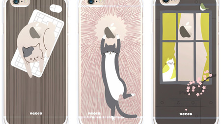 猫を愛する人のためのiPhoneクリアケース「neeco（にーこ）」