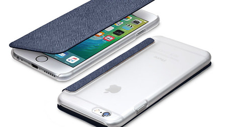 薄くて軽いiPhoneフリップハードケース―厚さ11mm