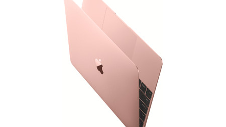 MacBook、かわいい「ローズゴールド」モデル発売―性能もアップ