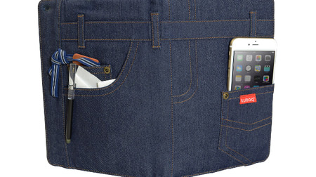 ジーンズみたいなiPadケース―本物のポケット付き