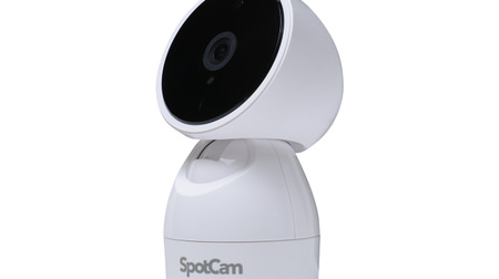 外出先から、部屋の中を360°ぐるぐる見られるカメラ「SpotCam-HD-Eva」