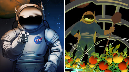 求む！火星の開拓者―NASAの募集ポスターがかっこいいと話題