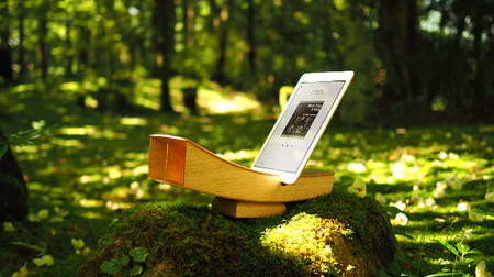 電源いらず―iPhoneのための「木製」スピーカーボックス