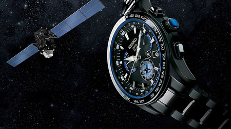 宇宙とつながる腕時計―準天頂衛星「みちびき」デザイン、電波もばっちり受信