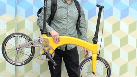 ネコ2匹分の折り畳み自転車「HUMMINGBIRD（ハチドリ）」が、販売開始へ！