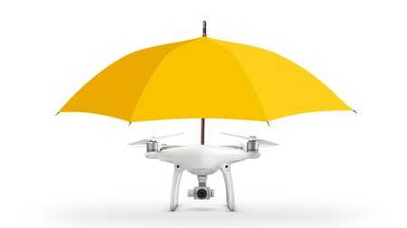 空飛ぶ傘で、ハンズフリーを実現…ドローンを活用した「Hands Free Umbrella Drone」