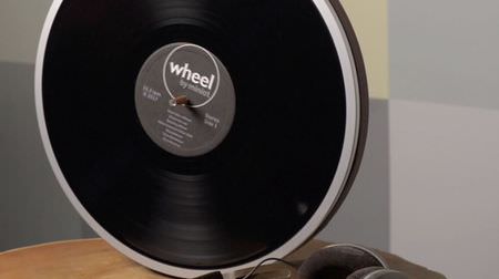 ほぼLPレコードサイズのレコードプレーヤー「Wheel」…このサイズが実現できた秘密とは？
