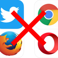 iPhone、17歳未満はTwitter「禁止」、Chrome・Firefox・Operaもダメ