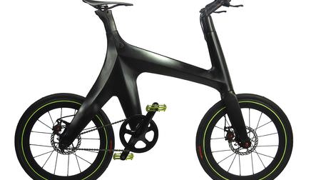 重さ6.7キロの自転車…カーボンファイバーフレームによる三つ股構造の「Minimal Bike」