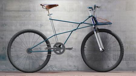 自転車フレームがロープ？…Playfulデザインスタジオによるデザイン・コンセプト「ROPE BIKE」