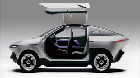 テスラみたい？―銀色でガルウィングの電気SUV「アクシー」、日本が開発