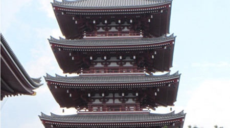 「チタンの瓦」でできた五重塔―東京・浅草寺で完成