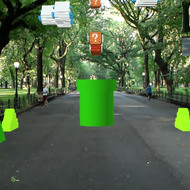 すごい！自分がマリオになって、公園で冒険できるHoloLensアプリ