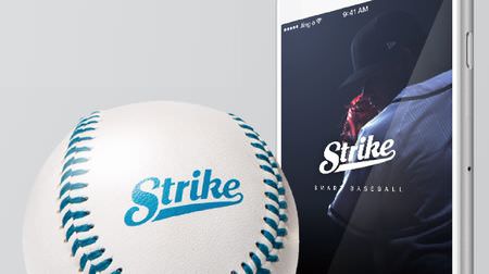 スピードや回転数、軌道を記録するスマート野球ボール「Strike（ストライク）」