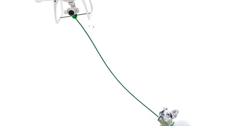 犬の散歩はドローンで！…『バック・トゥ・ザ・フューチャーPART2』にインスパイアされた「Proflight Walkies Dog Drone」