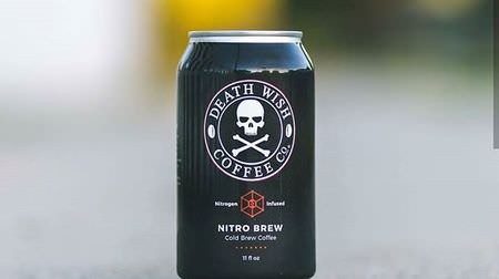 あの「Death Wish Coffee（死の願望コーヒー）」に、缶コーヒー版の「Death Wish Nitro Brew」