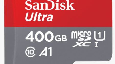 400GBのmicroSDカードがSanDiskから―年間1兆2,000億枚の写真が撮影される時代に対応